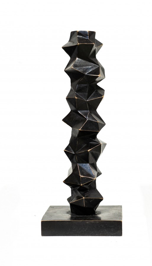 Netz 2, 2026,  31x12x12cm, Bronzeguss