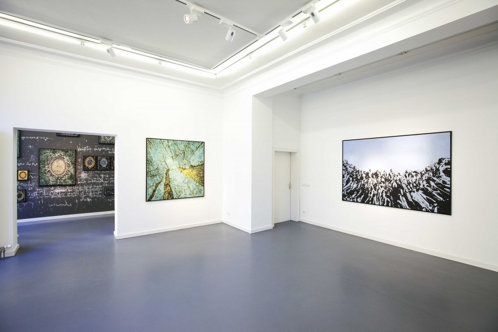 Jan Davidoff @ Ausstellungsansicht Galerie Andreas Binder