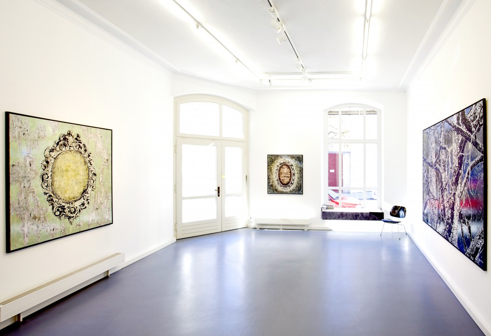 Jan Davidoff @ Ausstellungsansicht Galerie Andreas Binder
