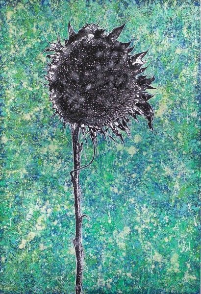 Aufrecht, 250x170cm, Malerei mischtechnik auf LW
